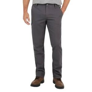 Weatherproof Vintage Men’s Flex Utility‎ Pant, Relaxed Fit, Gray, 34x30 NWT